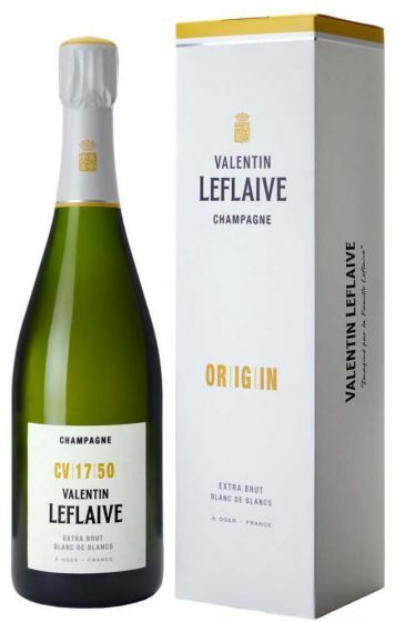 Champagne Valentin Leflaive Blanc de Blancs Extra Brut NV in Individual Gift Box